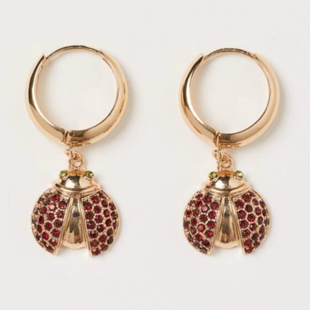 RARE The Vampire’s Wife x H&M Ladybug Earrings